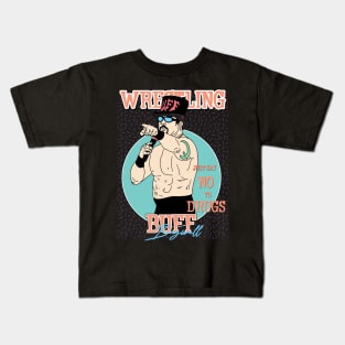 Buff Bagwell Wrestling Aesthetic // Just Say No To Drug Kids T-Shirt